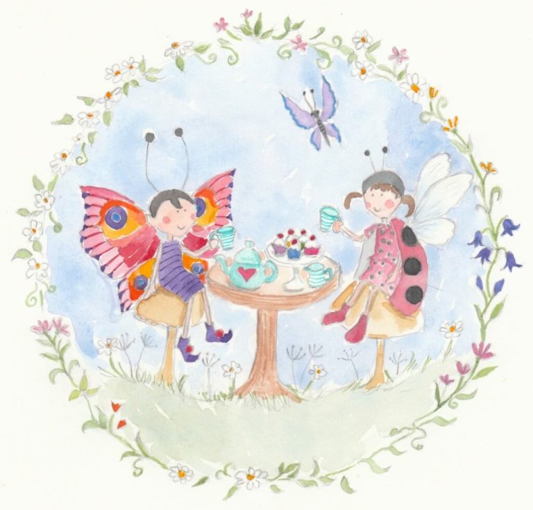 Fairy Tea Illustration