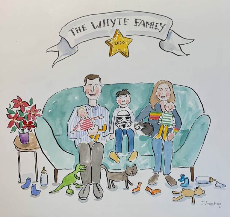 Family Bespoke Artwork Gift