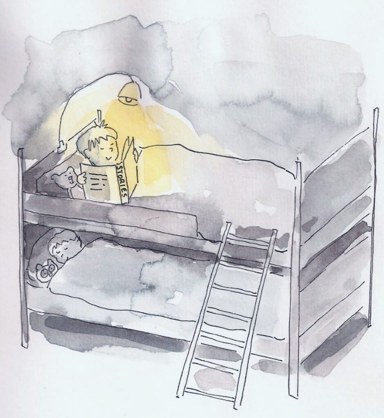 Light Childhood Bedtime